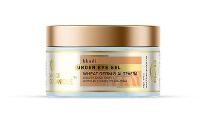 Image 1 of 50 gm for the product Khadi Organique Under Eye Gel for Wrinkles & Ageing Spots