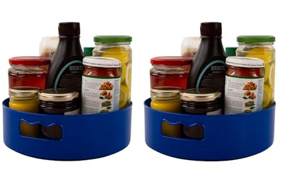 Image 13 of Light Blue V1 / 2 for the product HomeWiz 360° Rotating Kitchen Organiser