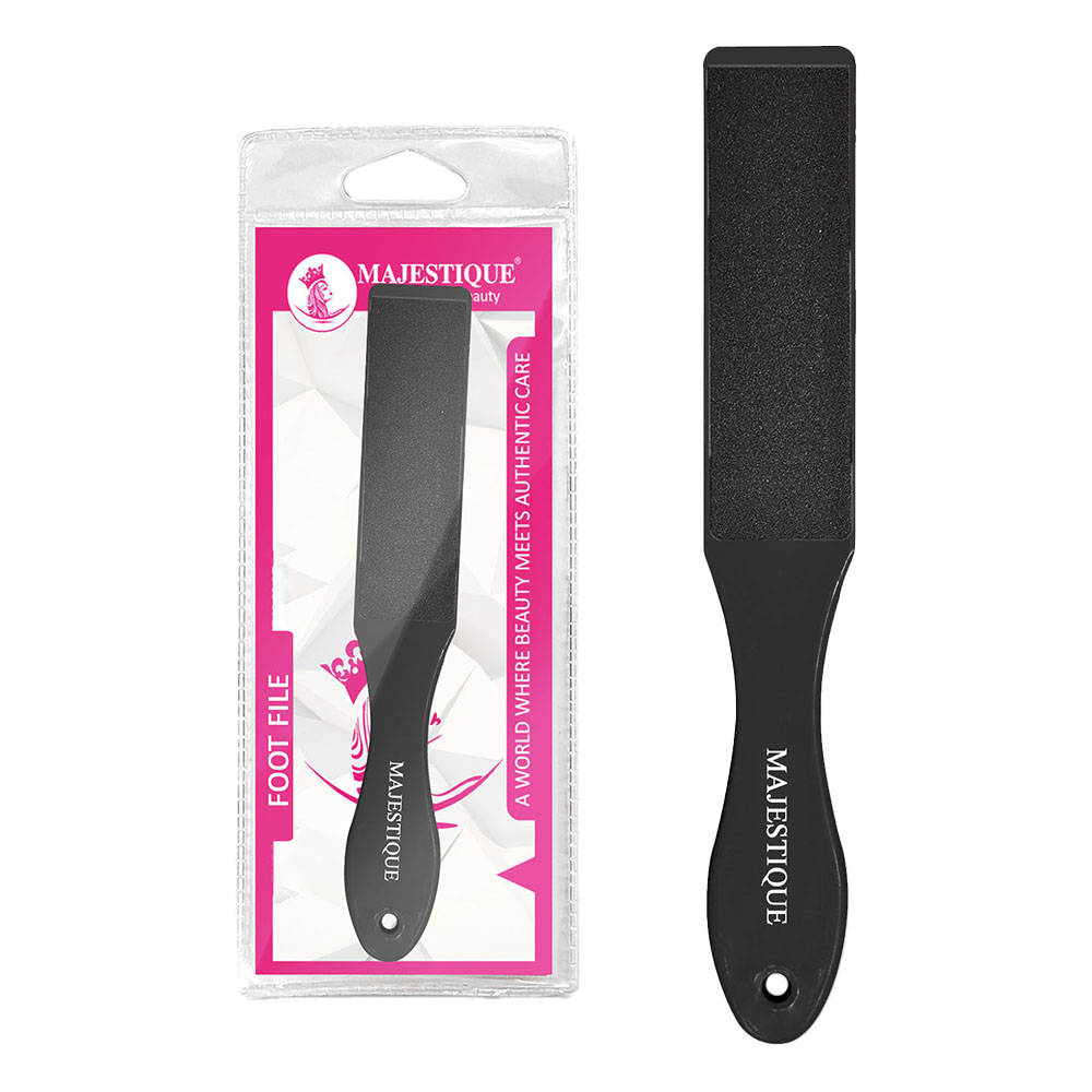Image 1 of 1 pc for the product Majestique Double-Sided Foot File for Callus Removal, Smooth Feet