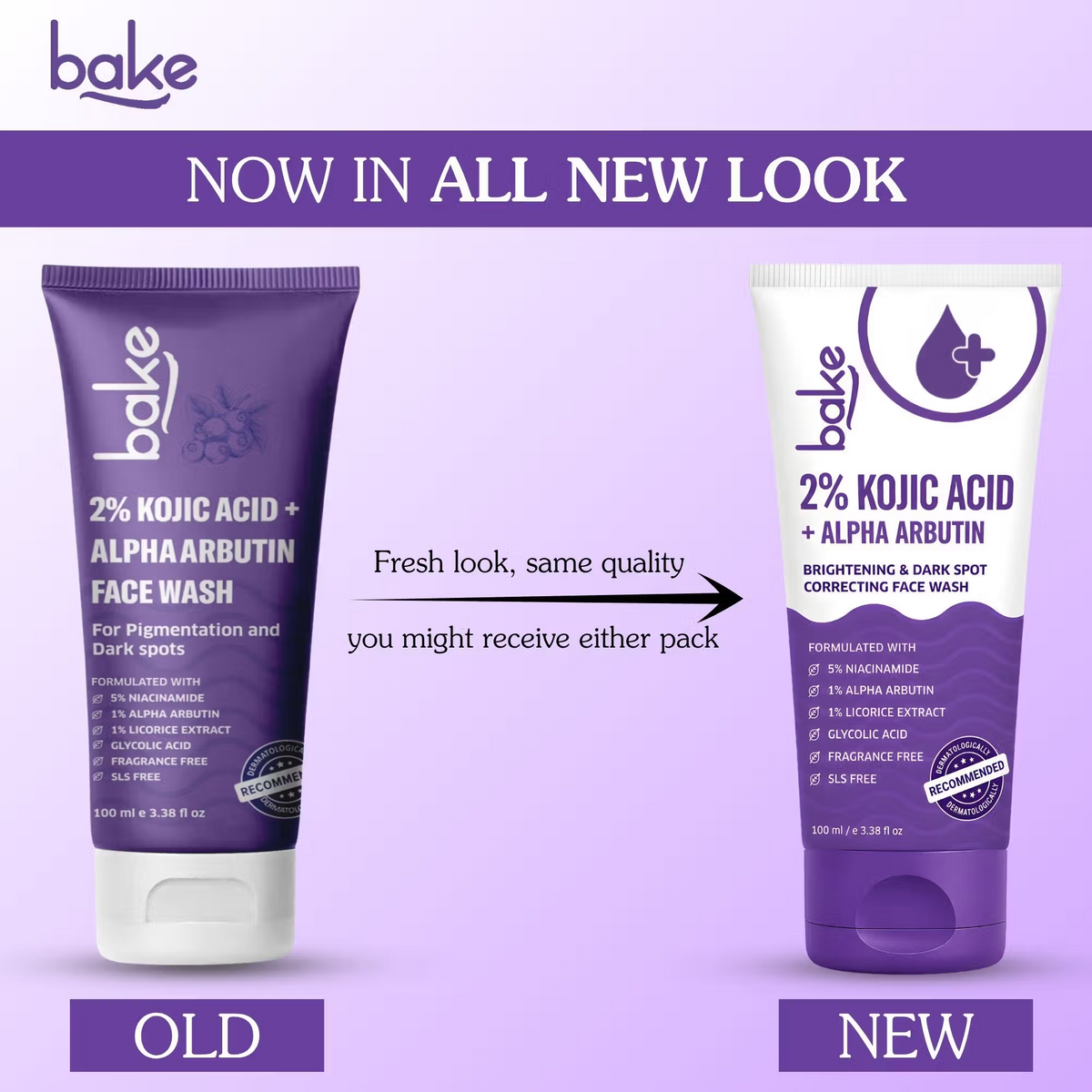 Image 2 of Bake 2% Kojic Acid Face Wash With Alpha Arbutin
