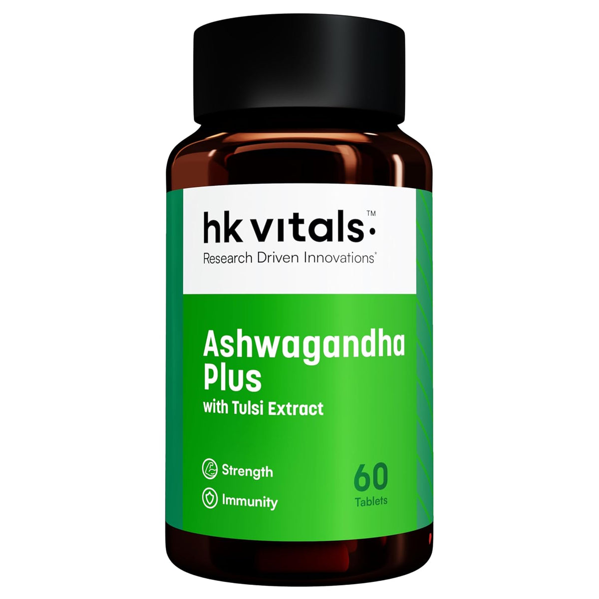Image 1 of 60 Caps for the product HK Vitals Ashwagandha Capsules