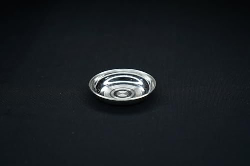 Image 1 of Default Title for the product Dista Silvers Silver Pooja Plate 8g