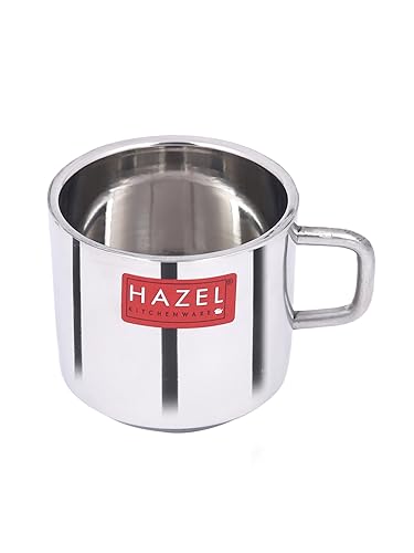 Image 12 of 100 ML / Metallic / Set of 1 for the product HAZEL Stainless Steel Coffee Cup
