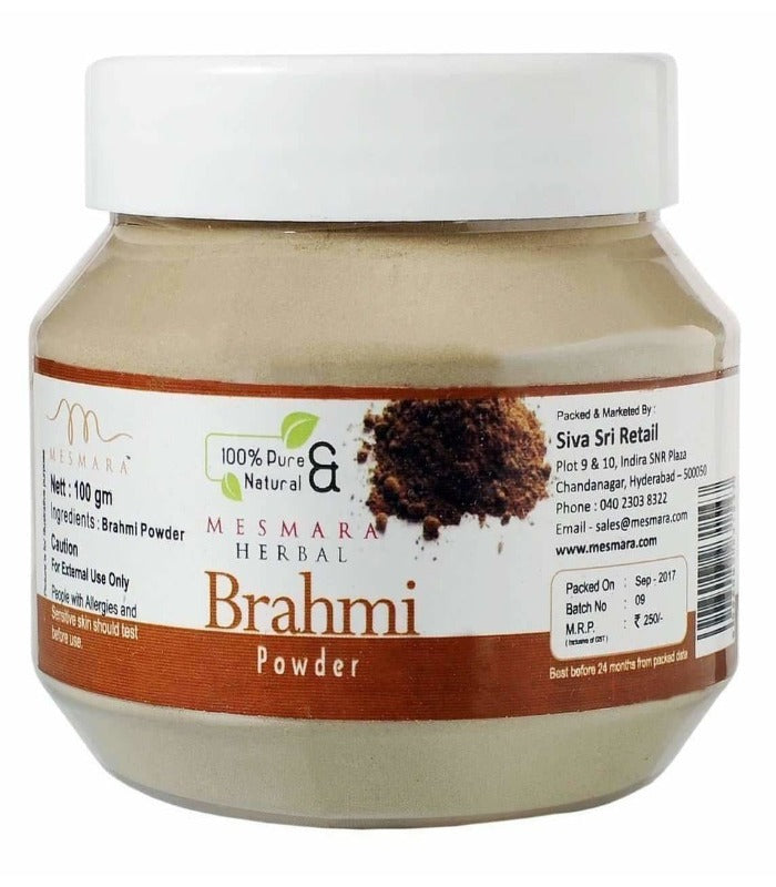 Image 1 of Brahmi for the product Mesmara Herbal Brahmi Powder 100g