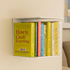 Image 1 of Default Title for the product Go Hooked Heavy Duty Metal Wall Mounted Book Shelves for Study Room, Living Room and Bedrooms (1 Pc) (White)