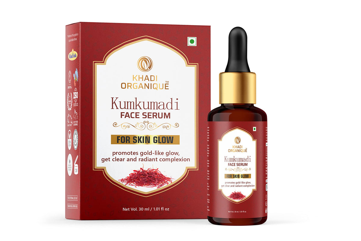 Image 1 of 30 ml for the product Khadi Organique Kumkumadi Ayurvedic Face Serum