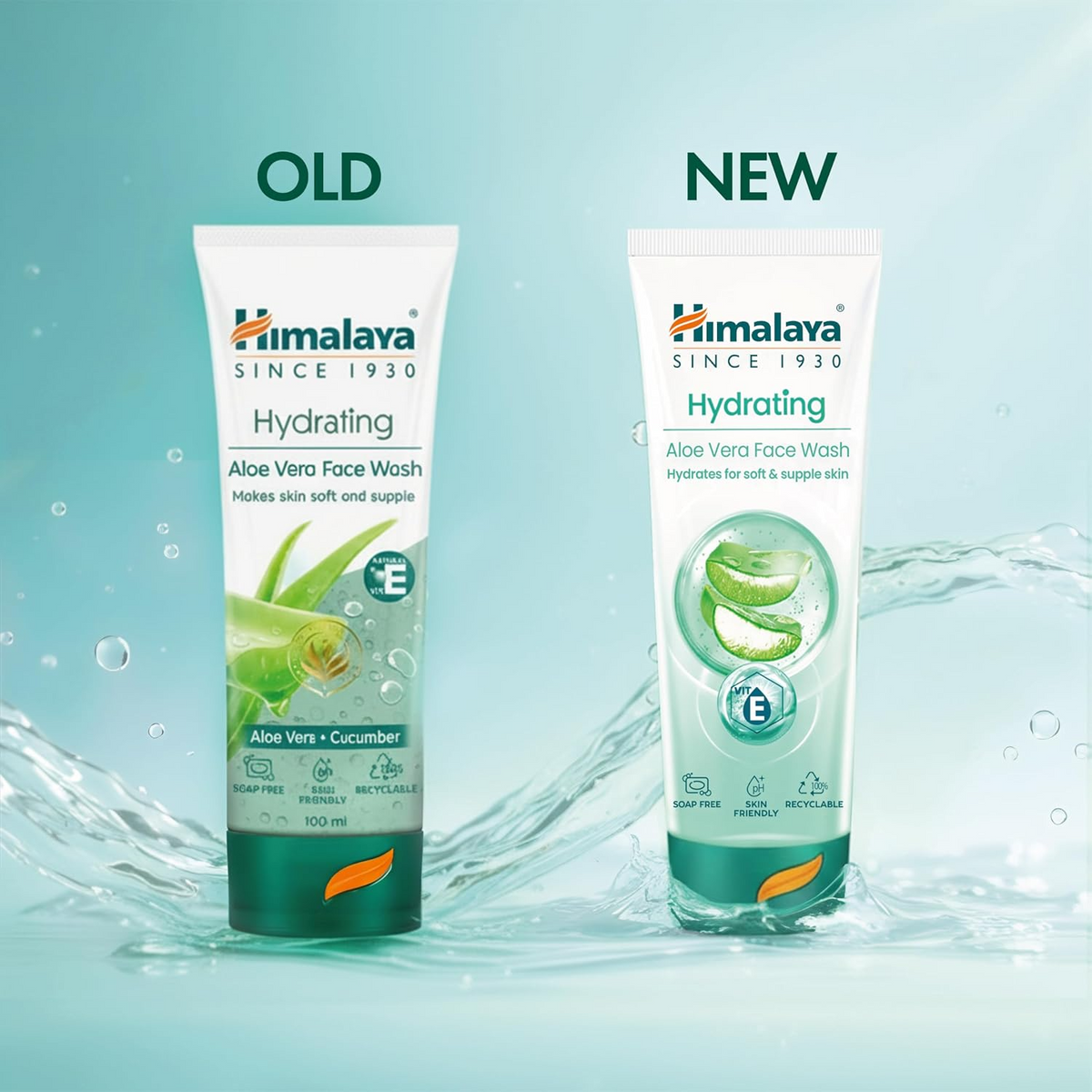 Image 2 of Himalaya Herbals Moisturizing Aloe Vera Face Wash
