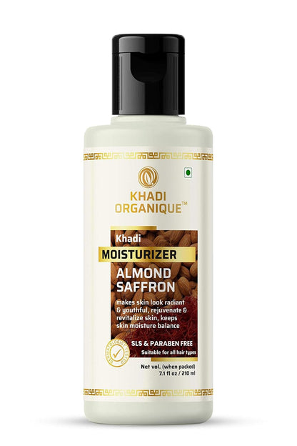 Image 1 of 210 ml for the product Khadi Organique Almond Saffron Moisturizer