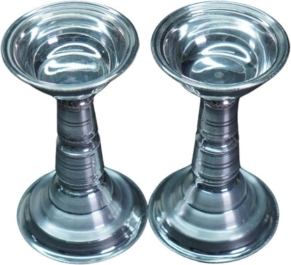 Image 1 of Dista Silvers Pure Silver Lamps 53.30g