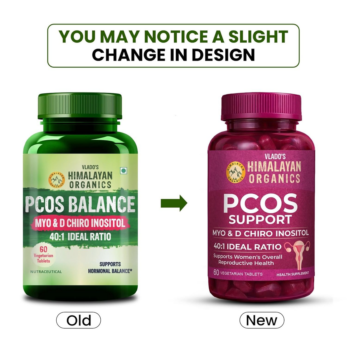 Image 2 of Himalayan Organics Vlado?? PCOS Supplement For Women
