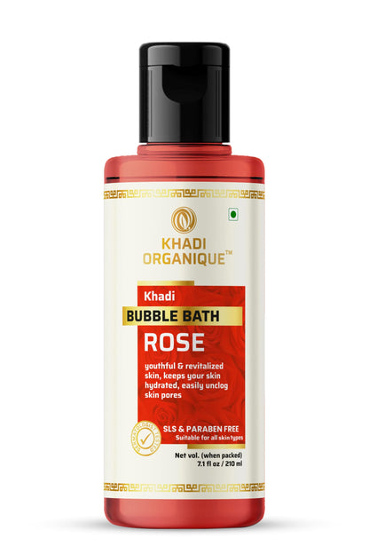 Image 1 of 210 ml for the product Khadi Organique Herbal Aromatic Bubble Bath
