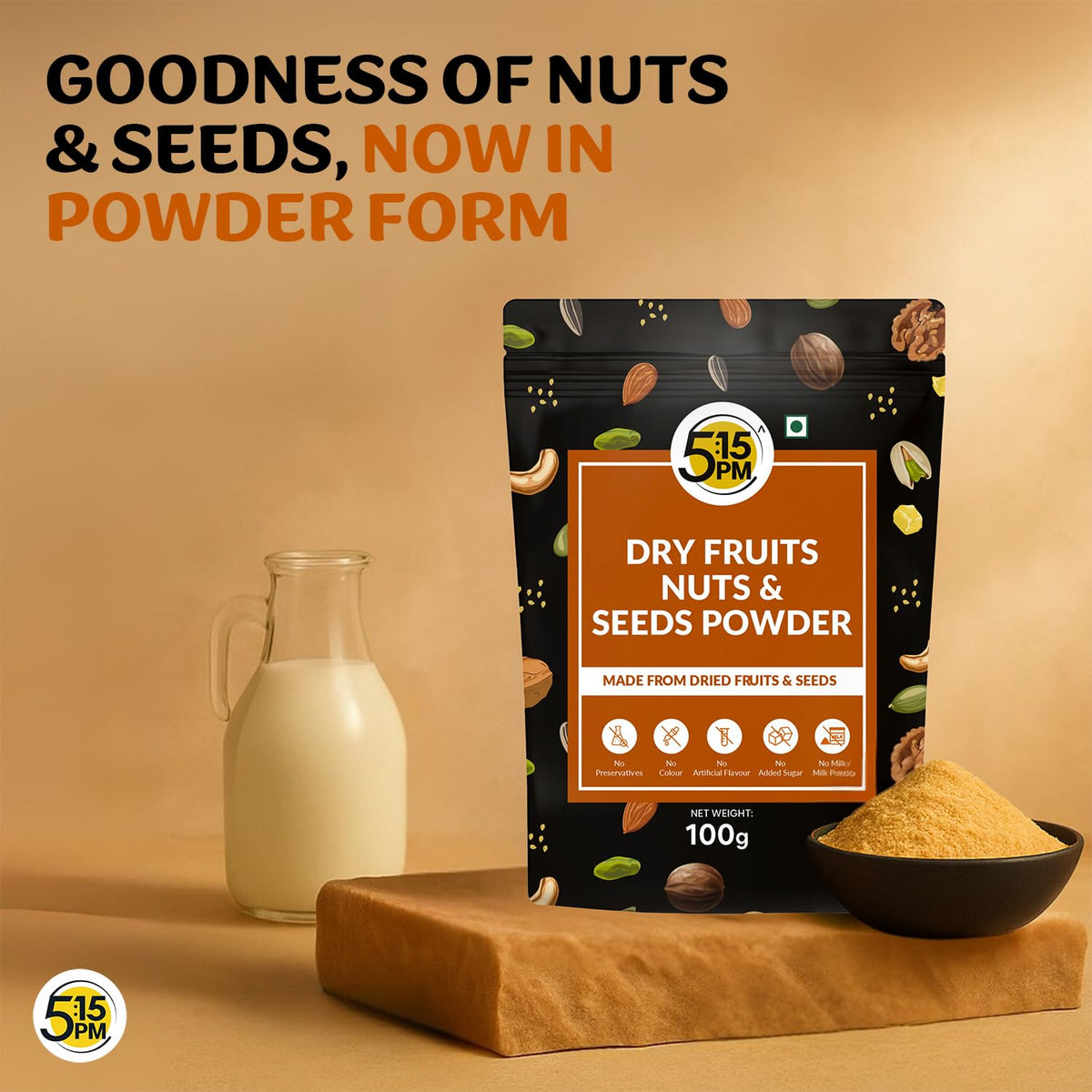 Image 8 of 5:15 PM Dry Fruits Powder | Nuts and Seeds Powder