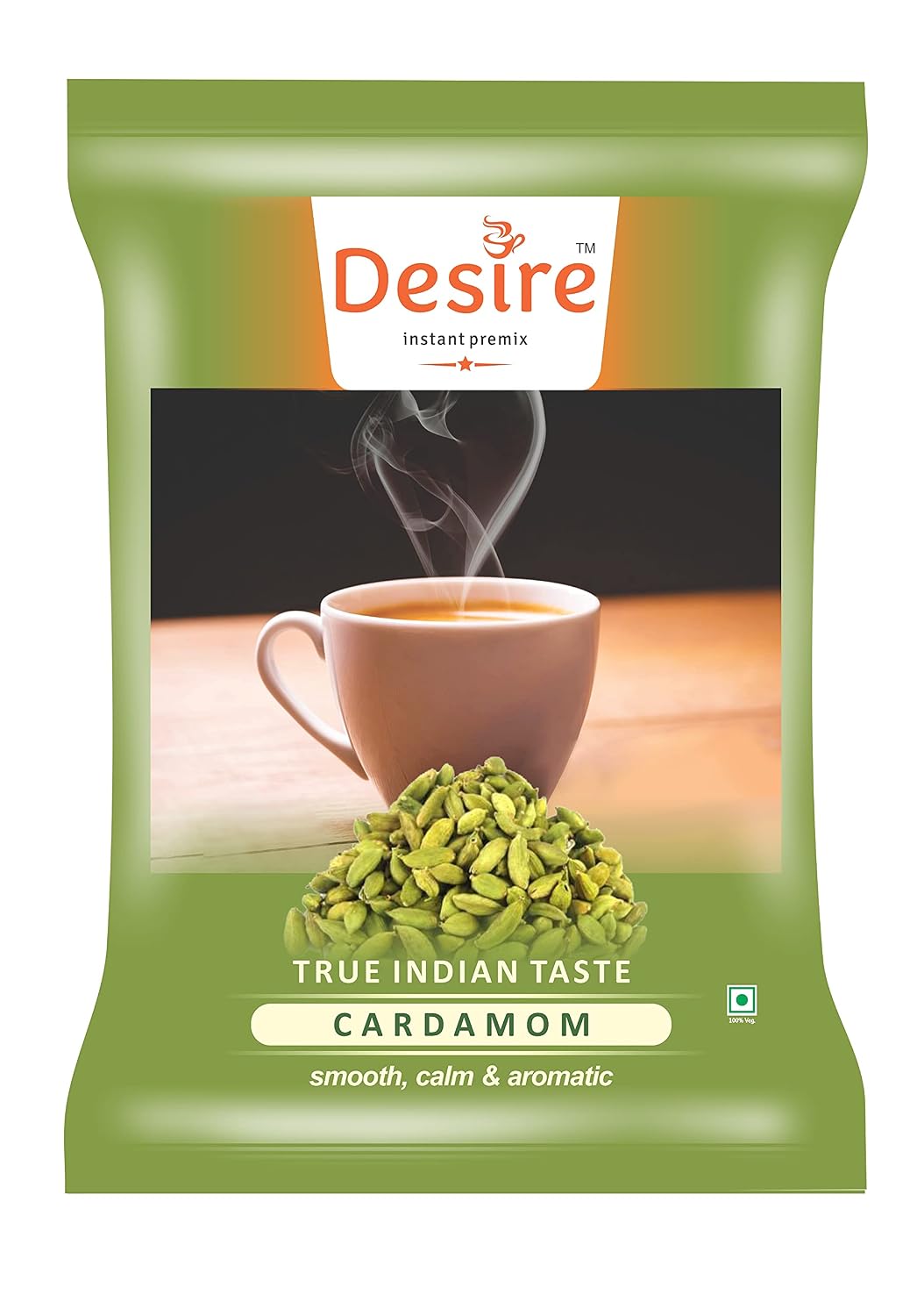 Image 6 of 500 gm for the product Desire Cardamom Instant Premix Tea Powder