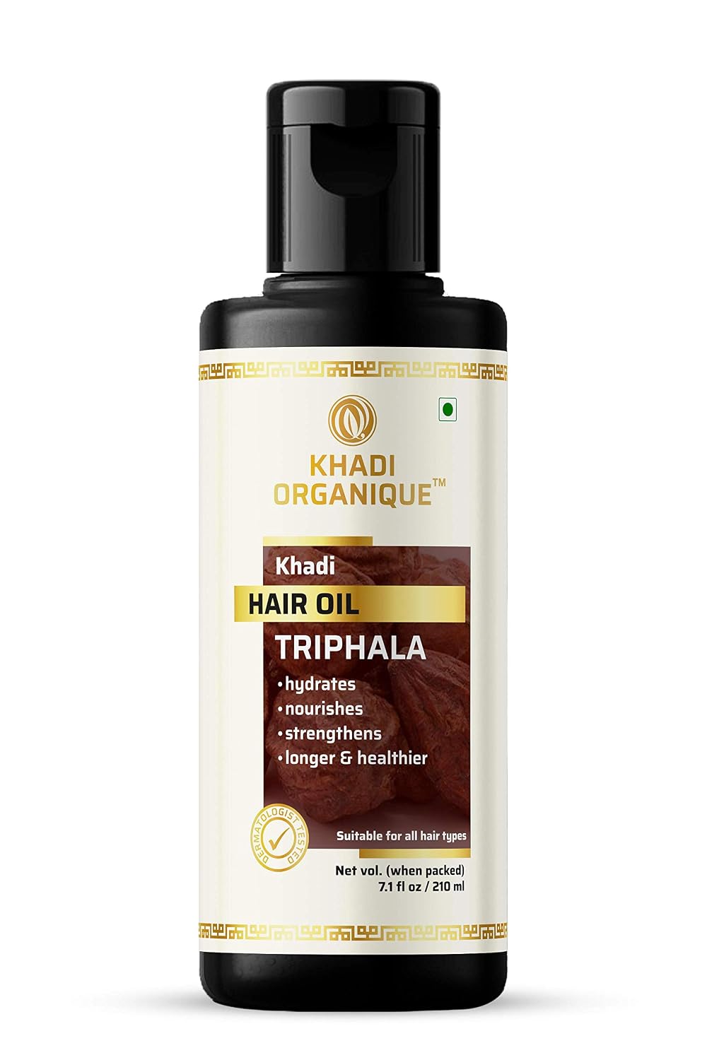 Image 1 of 210 ml for the product Khadi Organique Trifala Hair Oil