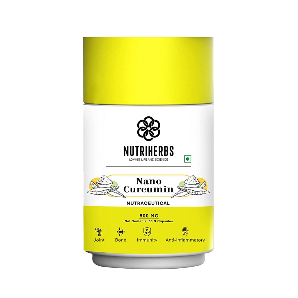 Image 1 of 60 Caps for the product Nutriherbs Nano Curcumin Capsules