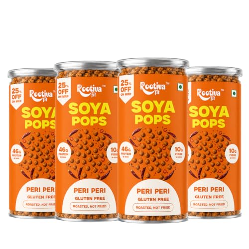 Image 17 of Peri Peri / 120 g (Pack of 4) for the product ROOTIVAFIT Soya Pops