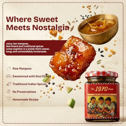 Image 2 of the 1970 shop Sweet Mango Pickle 600g