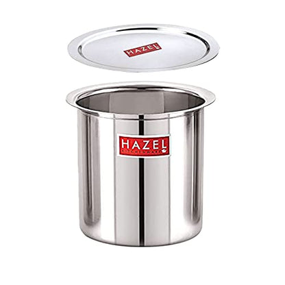 Image 3 of Gunj with Lid / 1.8 litres for the product HAZEL Steel Milk Pot