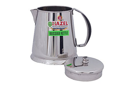Image 2 of HAZEL Restaurant Stainless Steel Tea Pot Water Kettle Pitcher Coffee Pot with Handle (1050 ml)
