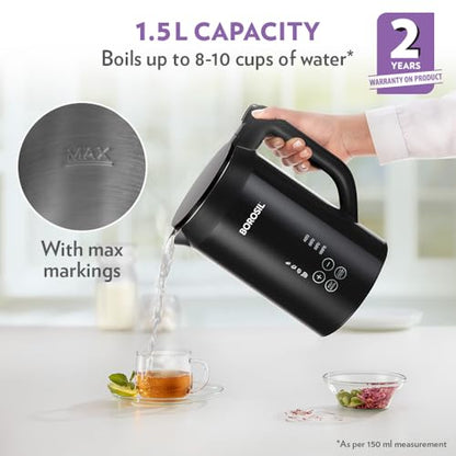 Image 6 of Borosil 1.5 L Cooltouch Digital Electric Kettle