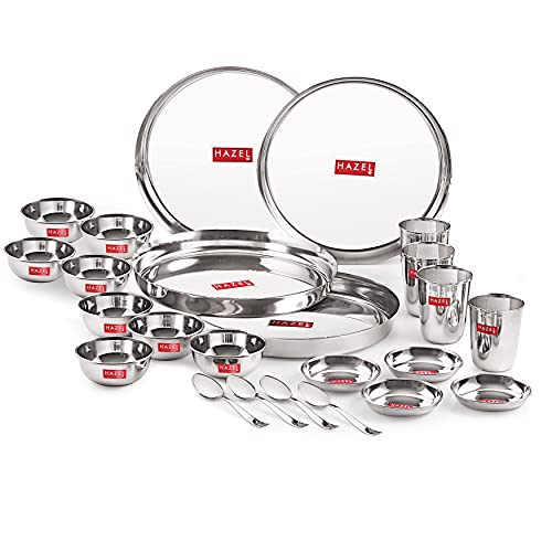 Image 12 of 24 / Plain for the product HAZEL Stainless Steel Dinner Set
