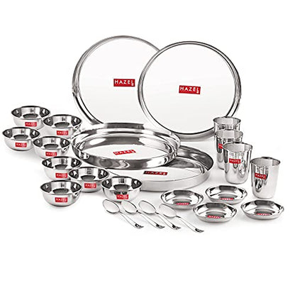 Image 12 of 24 / Plain for the product HAZEL Stainless Steel Dinner Set