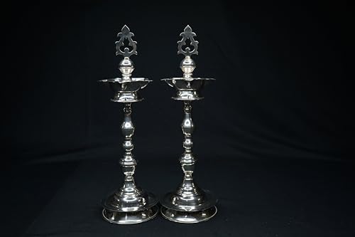 Image 2 of Dista Silvers Fancy Diya Pair 250g