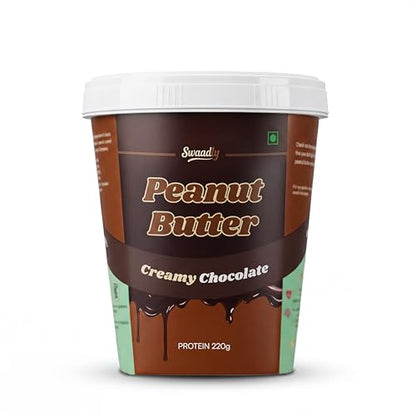 Image 1 of Default Title for the product Swaadly Creamy Chocolate Peanut Butter 1kg
