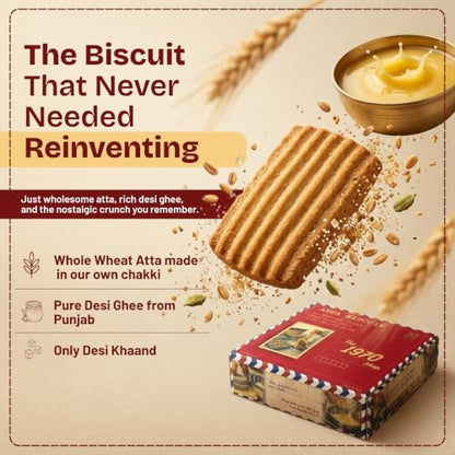 Image 5 of the 1970 shop 100% Atta Biscuit 400g