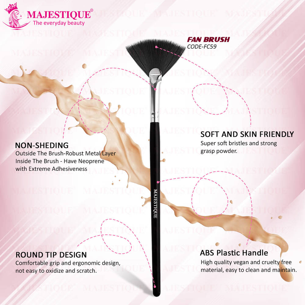 Image 3 of Majestique Fan Mask Brush