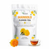 Image 1 of Pack of 1 for the product Teaaza Marigold Flower Tea | Natural Sun Dried Marigold Flower 100 Grams, 200 Cups