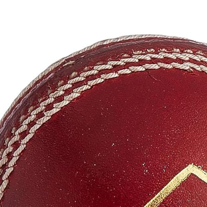 Image 4 of SG Test Adult Size Leather Cricket Ball (Red)