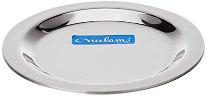 Image 2 of neelam Stainless Steel Tope Cover Set of 4, 15.4 cm