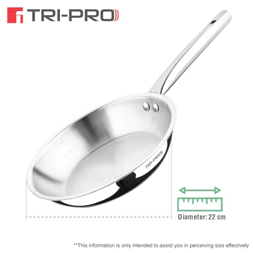 Image 5 of BERGNER TriPro Triply Stainless Steel Frypan/Skillet