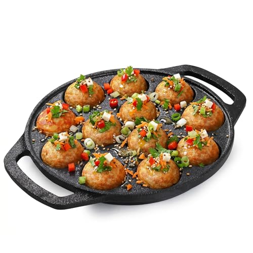 Image 3 of 12 Pit for the product PANATARA Cast Iron Paniyaram Pan