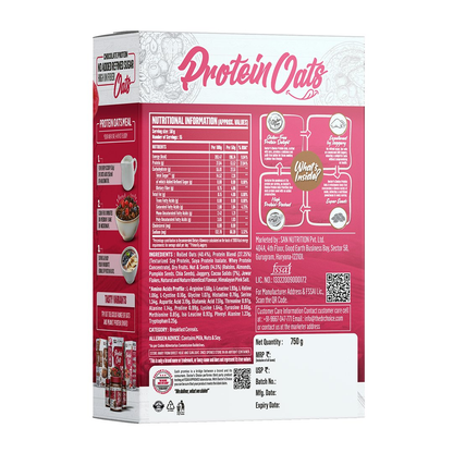 Image 8 of Doctor's Choice Dark Choco Berry Protein Oats 750 GM