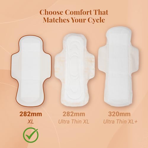 Image 9 of Niine Dry Comfort XL Sanitary Pads for Women |36 Pads, Pack of 1| 282 mm Long| Fast Absorption| Prevents Wetness & Leakage| Enjoy Leak-free Periods |With Anti-Leak Flow Channel