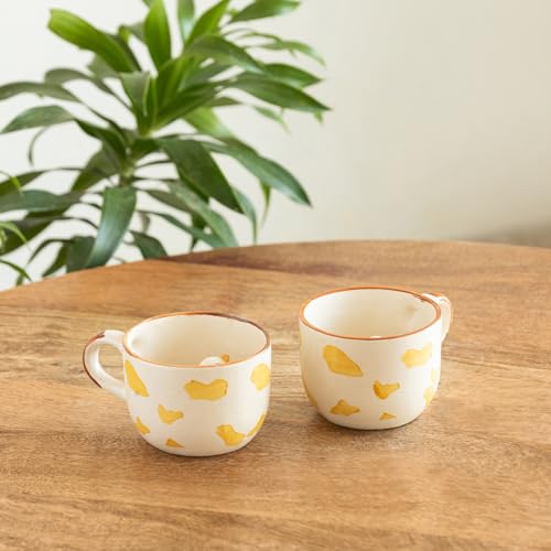 Image 2 of ExclusiveLane Peek-A-Boo 3D Animal Ceramic Coffee Mugs Set of 2 200 ml