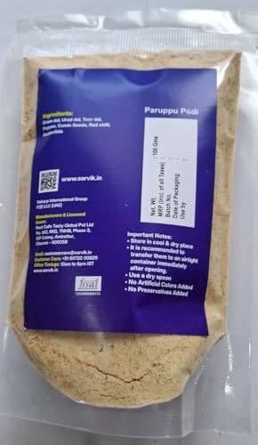 Image 4 of SARVIK Paruppu Podi 100g