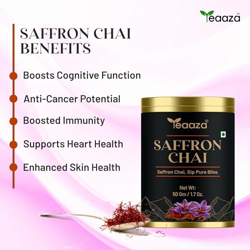 Image 4 of Teaaza Saffron Chai-50 Grams