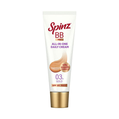 Image 3 of 29 g (Pack of 1) / Gold for the product SpinZ BB Cream & BB Pro Cream