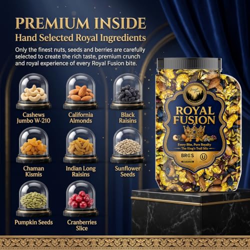 Image 4 of Forest Found Royal Fusion Masala Dry Fruits Trail Mix - 910gm