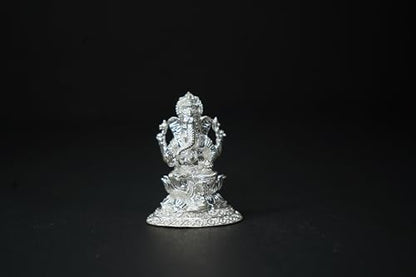Image 1 of Default Title for the product Dista Silvers Ganesh Idol 38g