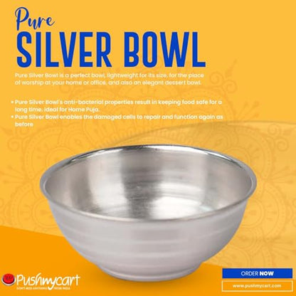 Image 3 of Dista Silvers Bowl 10g Chandi Katori