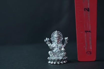 Image 5 of Dista Silvers Antique Lotus Ganesh 43.75g