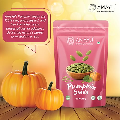 Image 5 of AMAYU Pumpkin Seeds 125g