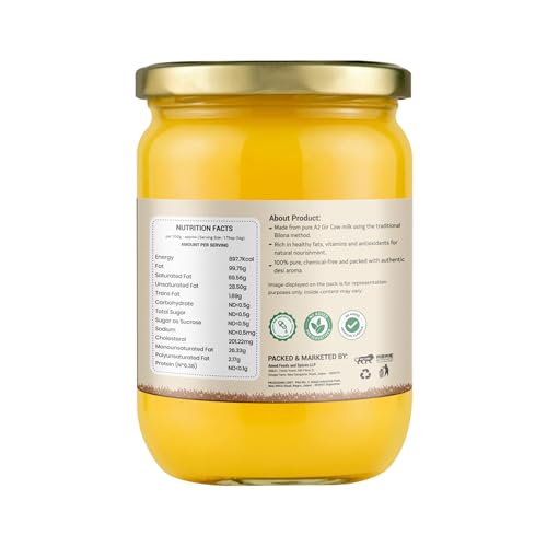 Image 2 of AMAYU Premium A2 Gir Cow Ghee 500ml