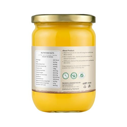 Image 2 of AMAYU Premium A2 Gir Cow Ghee 500ml