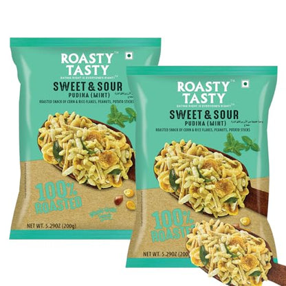 Image 1 of Default Title for the product Roasty Tasty Roasted Sweet & Sour Mixture Pack of 2 (200g each)