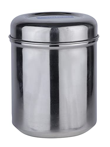 Image 3 of neelam Stainless Steel Russian Deep Dabba- 3650 ml,1 Piece, Silver